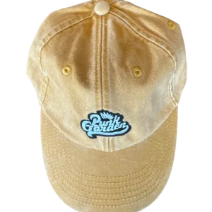 Keps Low Profile gul Vintage