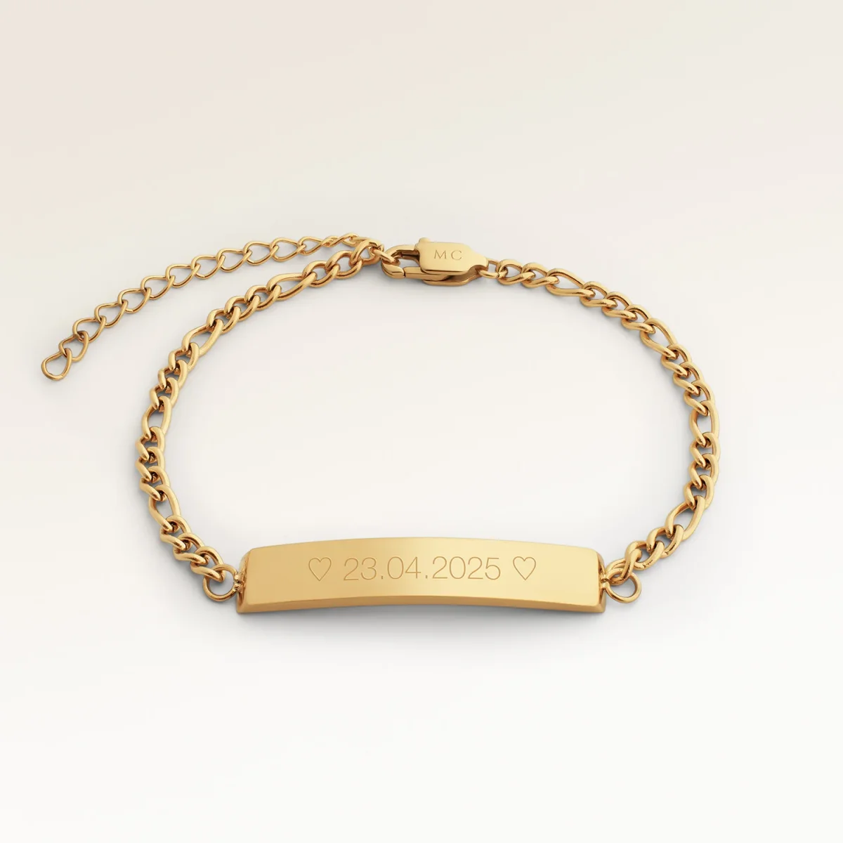 Kärleksarmband - Bar Armband (Guld) - Bild 7