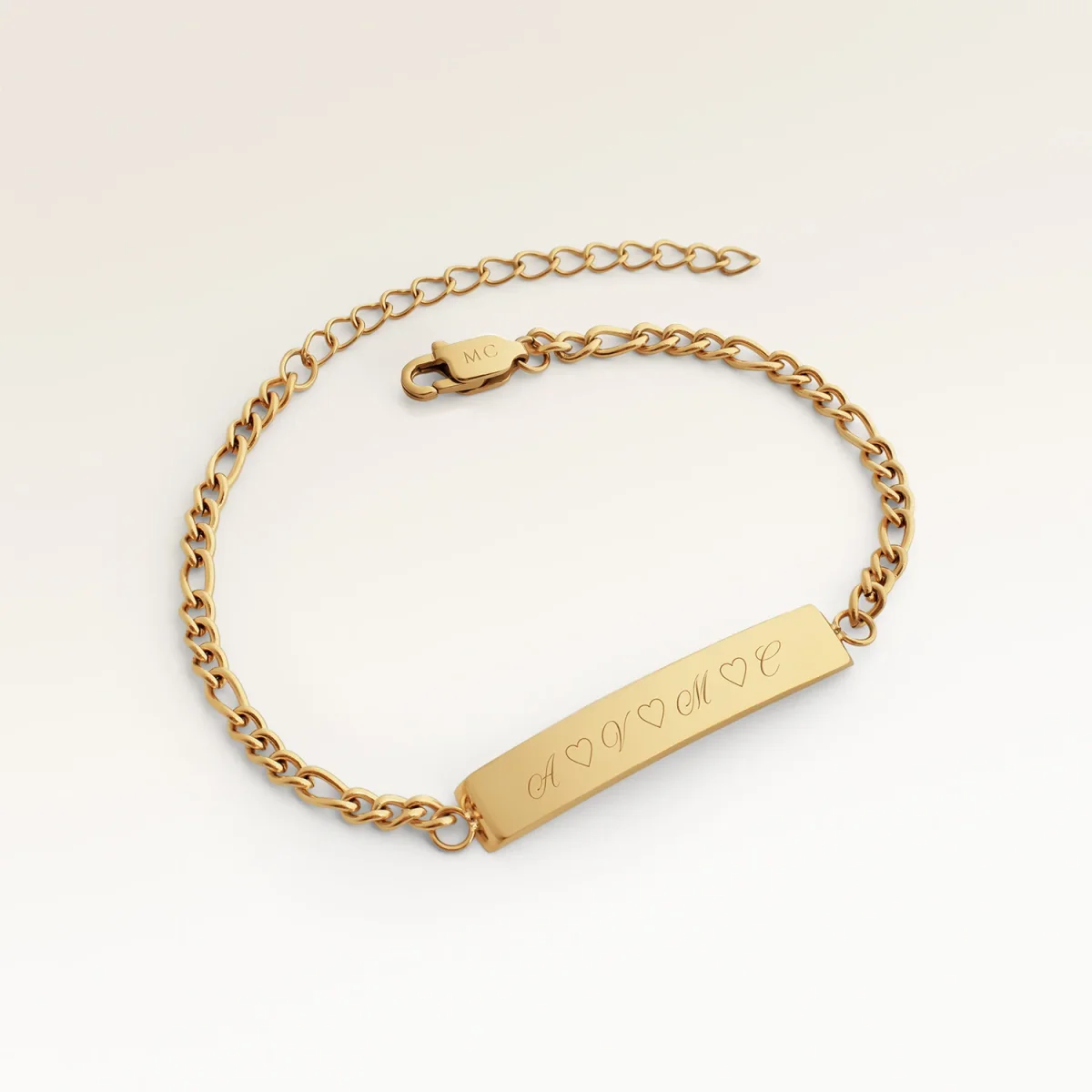 Kärleksarmband - Bar Armband (Guld) - Bild 3