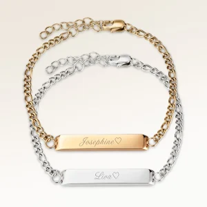 Vänskapsarmband - Bar Armband (Guld & Silver)