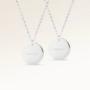 Vänskapshalsband - Cirkel Halsband (Silver)