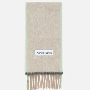 Halsduk i ull och mohair – smal