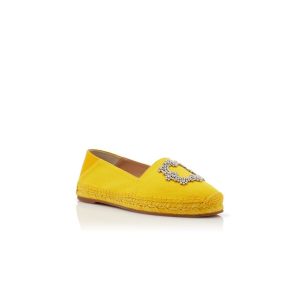 HANGRILLA Gula espadriller i bomull