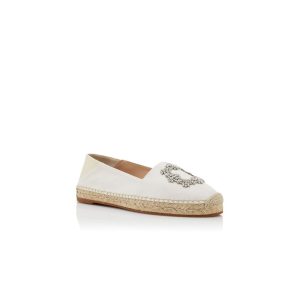 HANGRILLA Ljusbeige espadriller i bomull