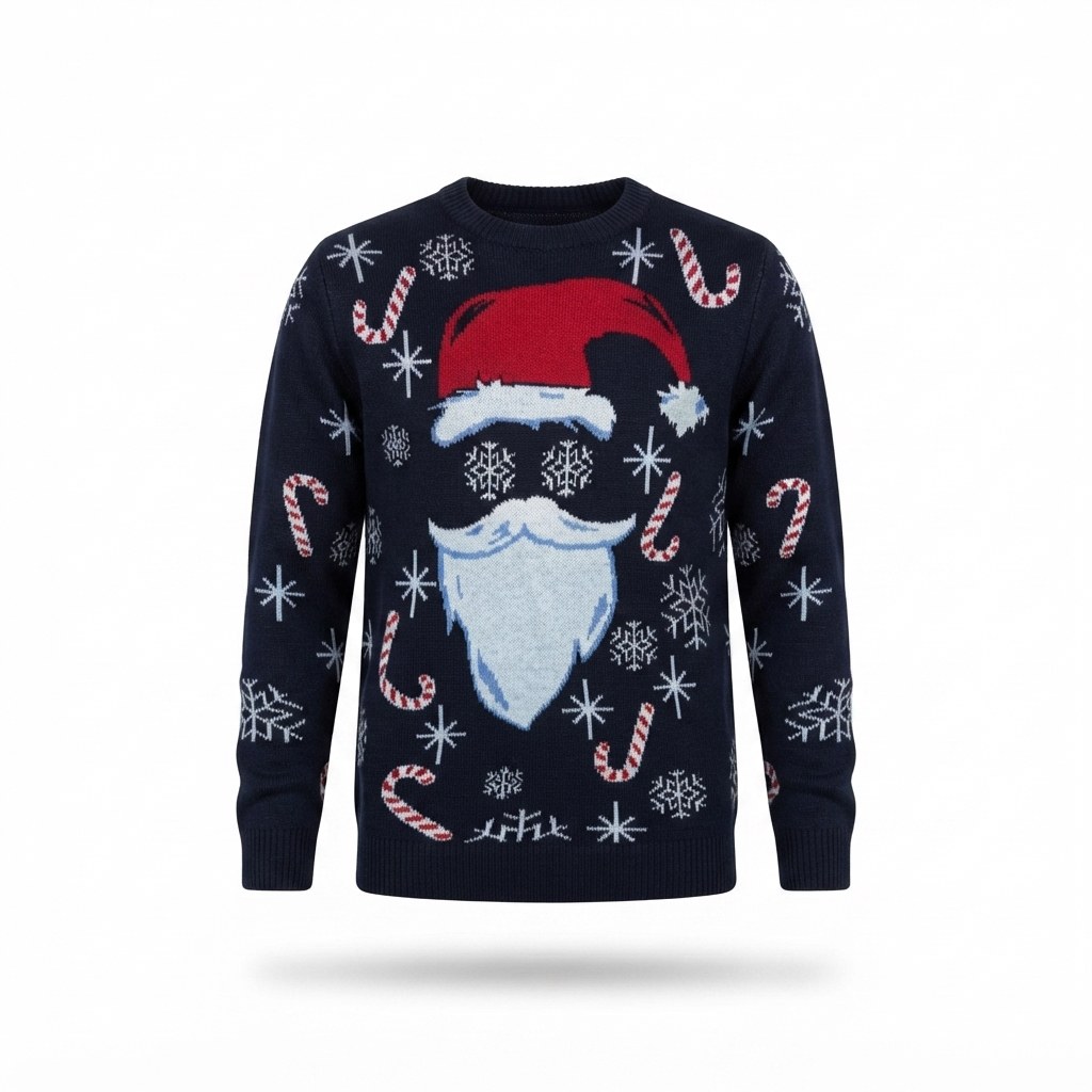 Juletröja Jultomte svart - Bild 2