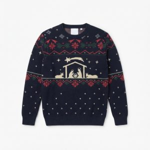 Familj julpullover ”Nativity”