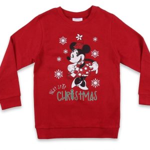 Sweatshirt för jul för barn minnie