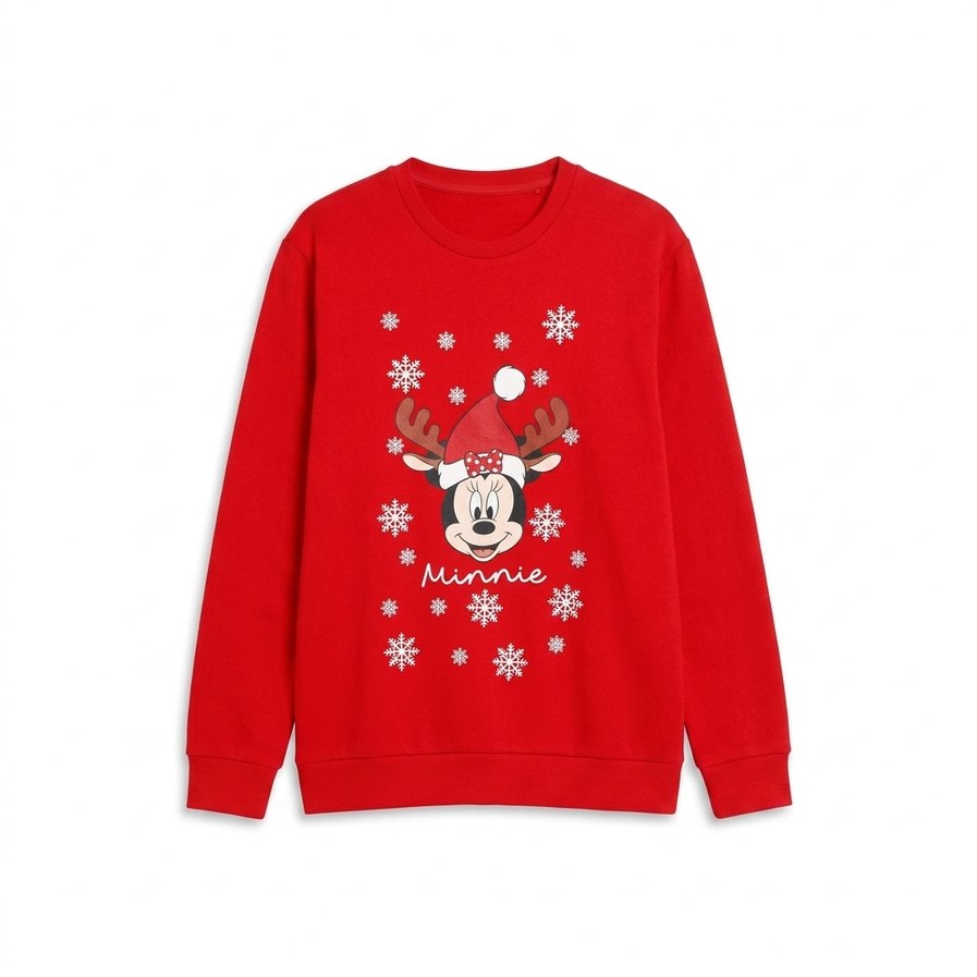 Sweatshirt för jul för kvinna minnie
