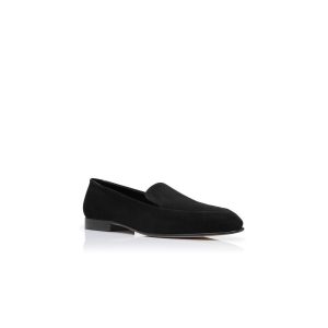 PITAKA Loafers i svart mocka
