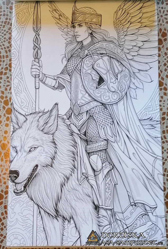 Deluxe Viking Målarbok för Barn och Ungdomar - Bild 4