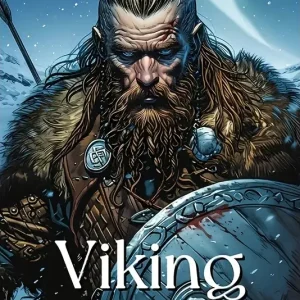 Deluxe Viking Målarbok för Barn och Ungdomar