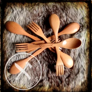 Spork i trä